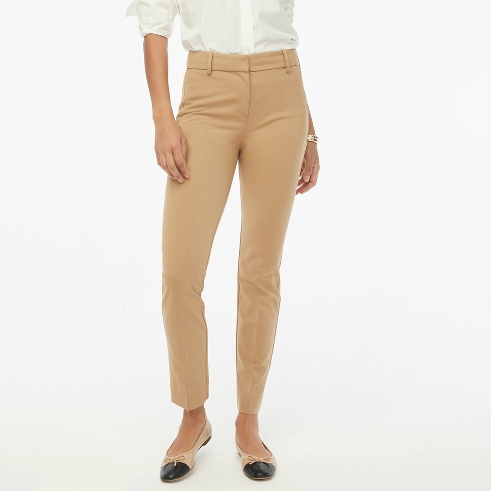 J. Crew Factory Camel Trousers Woman’s Size 6
